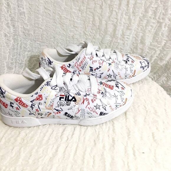 Fila Men's Scribble Sneakers Size 10.5 - Picture 2 of 8